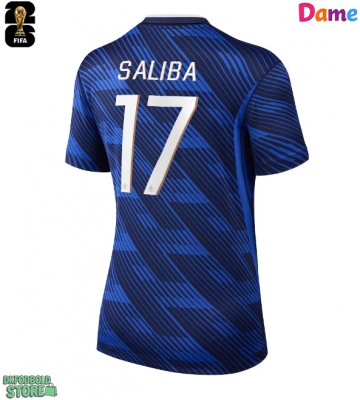 Frankrig William Saliba #17 Replika Hjemmebanetrøje Dame VM 2026 Kortærmet